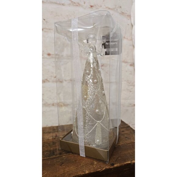 NEW Glass LED Angel Figurine With Color-Changing Lights By Pier 1 Imports - Picture 3 of 8